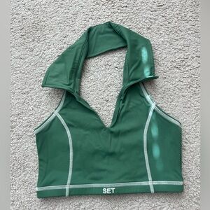 SET Active Sportbody Green Top